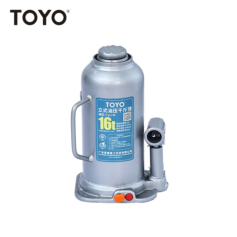 TOYO Hydraulic Bottle Jack - Suitable for Car Lifting, Repair, And Lifting of Heavy Objects