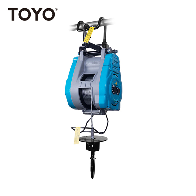 Brushless Mini Electric Winches - Introducing The Latest Developed Compact Portable Brushless Electric Winch From TOYO Factory in China
