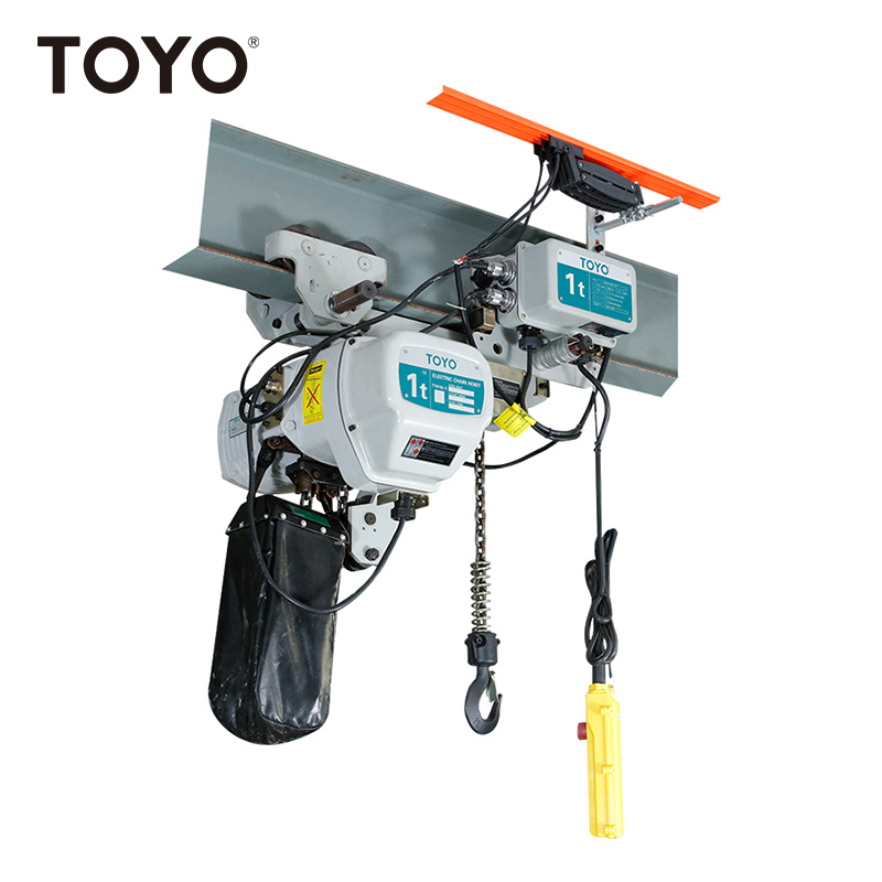 Low Headroom Electric Chain Hoist - Compact Electric Chain Hoist for Small Spaces Made in China - TOYO Factory