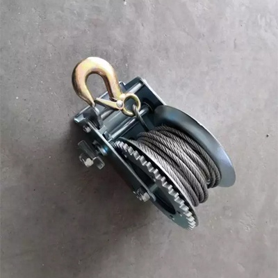 Hand Winch With Hook Wire Rope